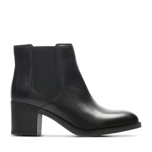 Clarks Womens Mascarpone Bay Ankle Boots Black | CA-2145836